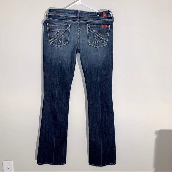 🌷7 FOR ALL MANKIND Jeans Size 26 Boot Cut - Picture 2 of 6